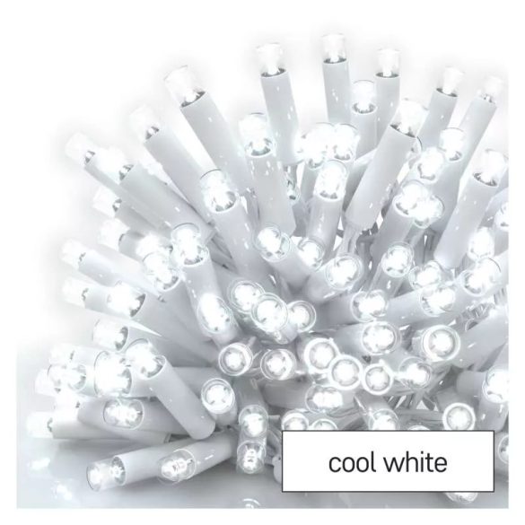 Profi LED sorolható füzér, fehér, 10 m, kültéri és beltéri, hideg fehér D2AC05