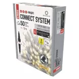 Profi LED sorolható füzér, fehér, 5 m, kültéri és beltéri, meleg fehér ZY2155