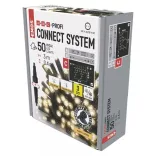 Profi LED sorolható füzér, villogó – jégcsapok, 3 m, kültéri, meleg fehér D2CW03