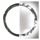 LED nano fényfüzér, zöld,4 m, kültéri és beltéri, hideg fehér ZY1912T / D3AC03