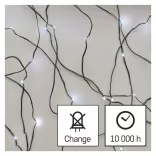 LED nano fényfüzér, zöld,4 m, kültéri és beltéri, hideg fehér ZY1912T / D3AC03