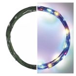 LED nano fényfüzér, zöld, 4 m, kültéri és beltéri, többszínű, ZY1918T / D3AM01