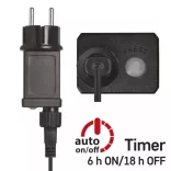 LED karácsonyi nano fényfüzér, zöld, 15 m, kültéri és beltéri,többszínű ZY1920T