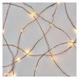 EMOS LED kar.nano fényfüzér,réz,10 m,kültéri-beltéri,meleg fehér, időzítő D3AW02