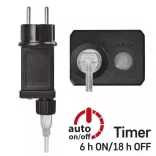 EMOS LED kar.nano fényfüzér,réz,10 m,kültéri-beltéri,meleg fehér, időzítő D3AW02