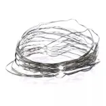 LED nano fényfüzér,zöld,7,5m,kültéri és beltéri,meleg fehér  ZY1916T / D3AW04