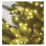 LED fényfüzér – fürtök, nano, 5,2 m, beltéri, meleg fehér, időzítő D3AW10