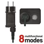 LED karácsonyi drop fényfüggöny, 1,7 x 1,5 m,kül- és beltéri,meleg fehér,D3CW02