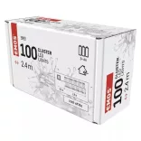 LED karácsonyi nano fényfüzér – süni, 2,4 m, 3x AA, beltéri, hideg fehér, ZY2045