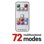 LED karácsonyi fényfüzér,10m,kültéri és beltéri,RGB,távirányító, programokD4AA02