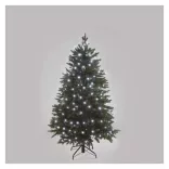 LED fényfüzér, 18 m, kültéri és beltéri, hideg fehér, időzítő ZY0804T / D4AC04