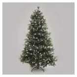 LED karácsonyi fényfüzér,24m,kültéri és beltéri,hideg fehér,programokkal ZY2160