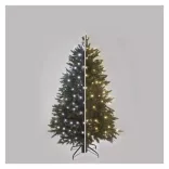 LED karácsonyi fényfüzér 2az1-ben,10m,kültéri és beltéri,meleg/hideg fehérD4AL05