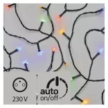 EMOS FÉNYFÜZÉR CLASSIC 12M 120LED IP44 IDŐZÍTŐ SZÍNES ZY0813T / D4AM03