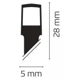 EMOS FÉNYFÜZÉR CLASSIC 12M 120LED IP44 IDŐZÍTŐ SZÍNES ZY0813T / D4AM03