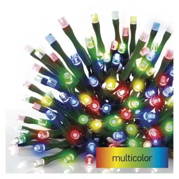 EMOS FÉNYFÜZÉR CLASSIC 12M 120LED IP44 IDŐZÍTŐ SZÍNES ZY0813T / D4AM03