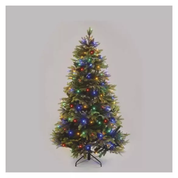 LED karácsonyi fényfüzér, 24 m, kültéri és beltéri, többszínű, időzítő  ZY0815T