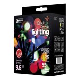 LED karácsonyi fényfüzér, 50 m, kültéri és beltéri, többszínű, időzítő ZY0816T