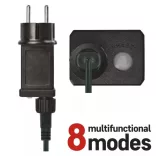 KARÁCSONYI FÉNYF MULTIF 12M 120LED IP44 SZÍNES ZY1451