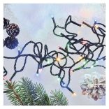 EMOS LED fényfüzér, 50 m, kültéri és beltéri, többszínű, progr, időzítő, D4AM26