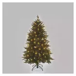 LED karácsonyi fényfüzér, 12 m, kültéri és beltéri, vintage, időzítő ZY1434T