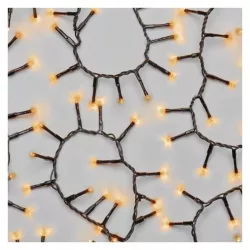   LED karácsonyi fényfüzér – süni, 8m,kültéri és beltéri,vintage,időzítő ZY2037T