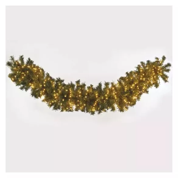 LED karácsonyi fényfüzér – süni, 8m,kültéri és beltéri,vintage,időzítő ZY2037T