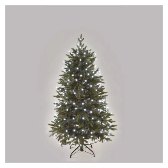 LED karácsonyi fényfüzér,cseresznye,20m,kültéri és beltéri,hideg fehér  ZY0903T