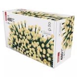 LED karácsonyi fényfüzér, cseresznye,48m,kültéri és beltéri,meleg fehér ZY1605T