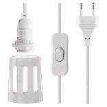 LED papírcsillag,függeszthető,arany csillámporos a szélein,fehér,60cm DCAZ07