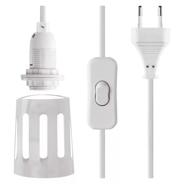 LED papírcsillag,függeszthető,arany csillámporos a szélein,fehér,60cm DCAZ07