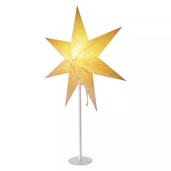 LED papír csillag, talpas, 45 cm, beltérre DCAZ14