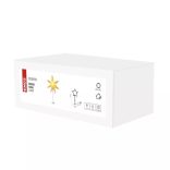 LED papír csillag, talpas, 45 cm, beltérre DCAZ14