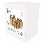 EMOS LED ajándékok, 3 méret, beltéri, meleg fehér DCFC14