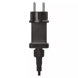 LED karácsonyi fényfüggöny – hópelyhek, 84 cm, beltéri, meleg fehér DCGW06