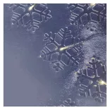 LED karácsonyi fényfüggöny – hópelyhek, 84 cm, beltéri, meleg fehér DCGW06