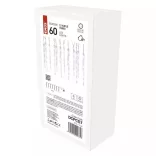 LED karácsonyi girland-jégcsapok,12db,3,6 m,kültérre és beltérre,hideg f. DCPC07