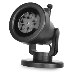 LED dekorációs projektor – 6 motívum, kültéri és beltéri DCPC10