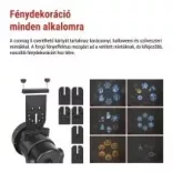 LED dekorációs projektor – 6 motívum, kültéri és beltéri DCPC10