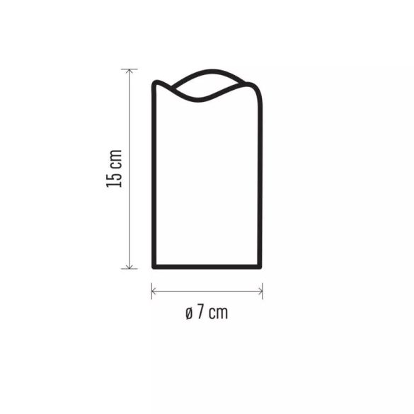 LED dekoráció projektor – csillagok, 3x AAA beltéri, meleg fehér DCPW03