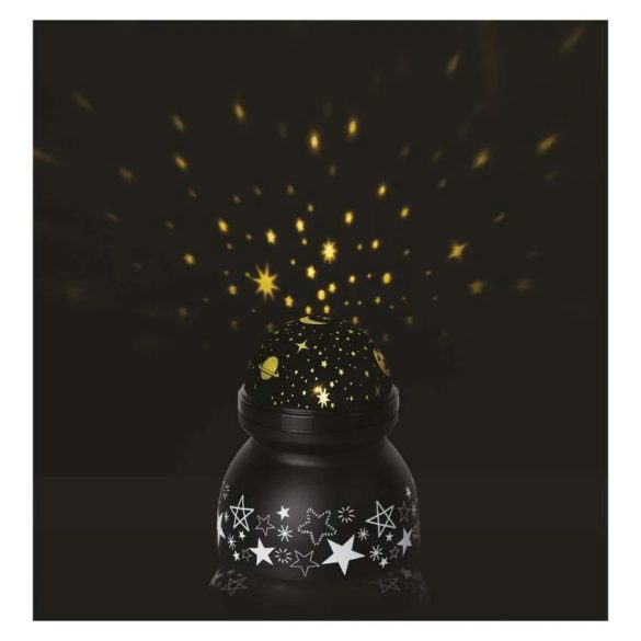 LED dekor projektor – világűr, 3× AAA, beltérre DCPW05