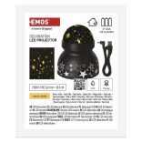 LED dekor projektor – világűr, 3× AAA, beltérre DCPW05