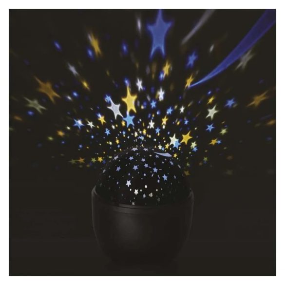 LED dekor projektor – csillagok, 3× AA, beltérre DCPW06