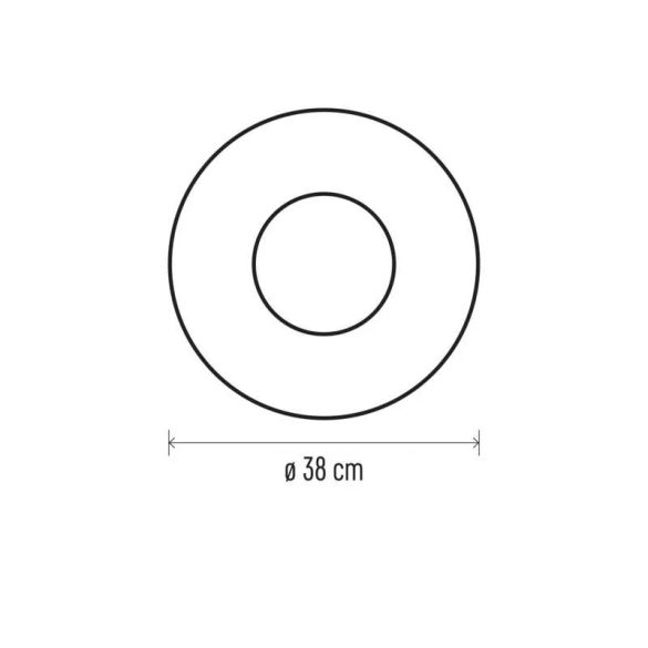 LED karácsonyi koszorú, havas, 38 cm, 2x AA, beltéri, meleg fehér,időzítő ZY2354