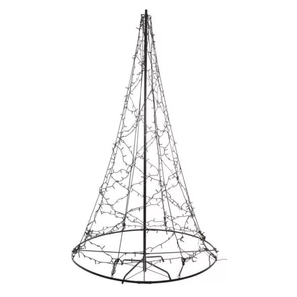 LED karácsonyfa, 180 cm, kültérre és beltérre, meleg fehér (vintage), DCTW32