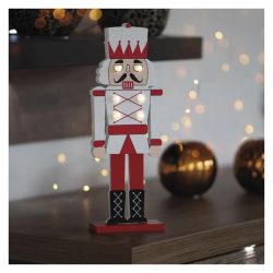   LED Diótörő katona, 29 cm, 1x CR2032, meleg fehér, DCWW38