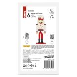 LED Diótörő katona, 29 cm, 1x CR2032, meleg fehér, DCWW38