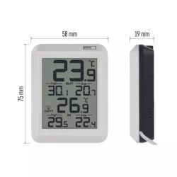 EMOS Digitális hőmérő vezetékes E0422