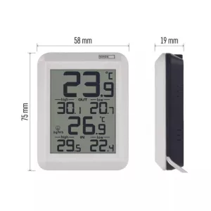 EMOS Digitális hőmérő vezetékes E0422