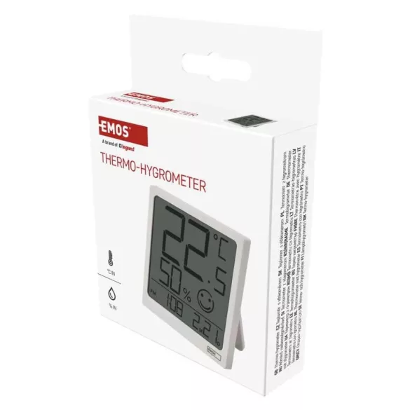 EMOS HŐMÉRŐ NEDVESSÉGMÉRŐVEL E0522